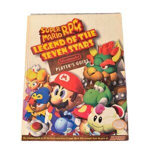 Super Mario RPG Legend Of The Seven Stars Nintendo Power Players Guide 1996 Incl